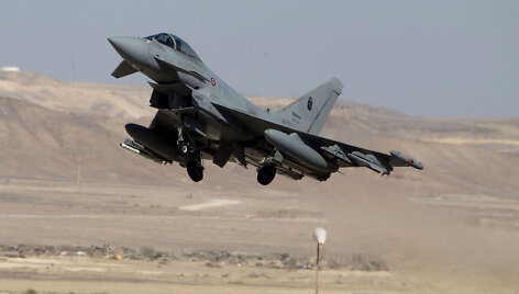 Italijos naikintuvas &bdquo;Eurofighter&ldquo;