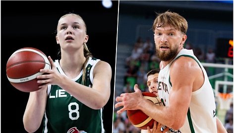 Gerda Raulušaitytė ir Domantas Sabonis