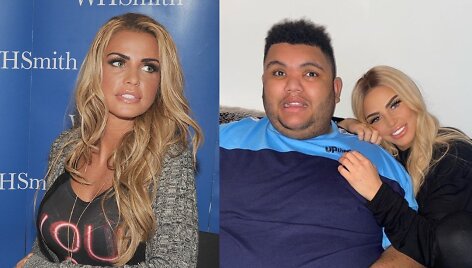 Katie Price su sūnumi Harvey