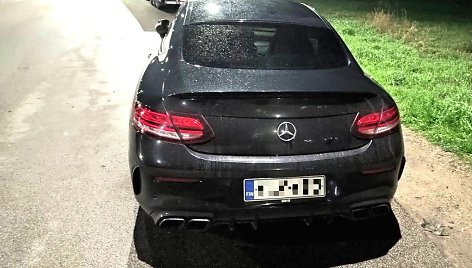 Sulaikytas „Mercedes-Benz AMG C43“