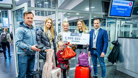 5 millionth passenger