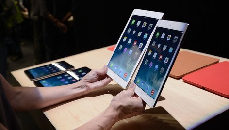 „iPad Air“ ir „iPad Mini 2“