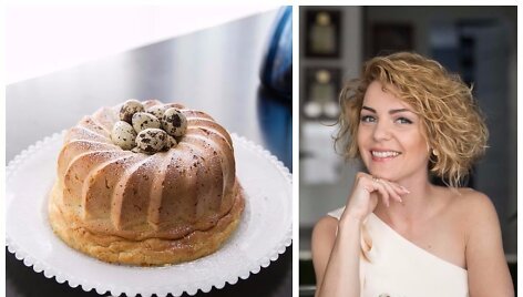 Liucina Rimgailė ir jos velykinis pyragas
