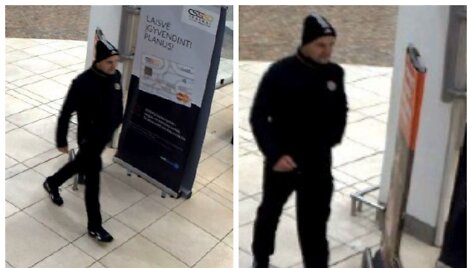 Užfiksuotas įtariamasis