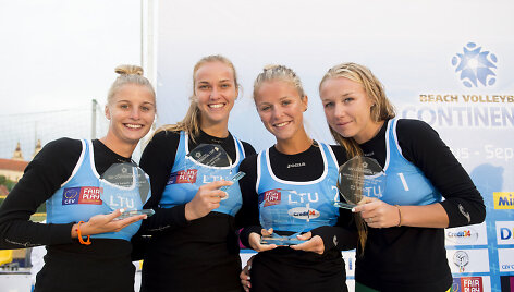 Ieva Kazūraitytė, Viltė Makauskaitė, Monika Povilaitytė ir Ieva Dumbauskaitė