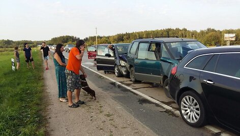 Avarija Molėtų plente