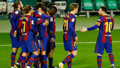 Sevilijos &bdquo;Real Betis&ldquo; &ndash; &bdquo;Barcelona&ldquo; 