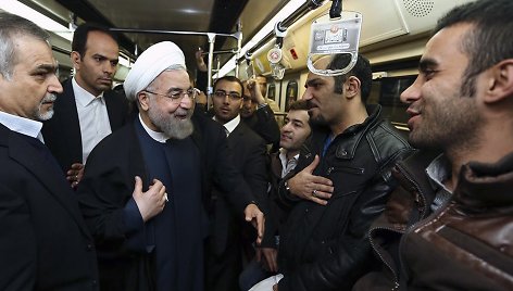 Irano prezidentas Hassanas Rouhani