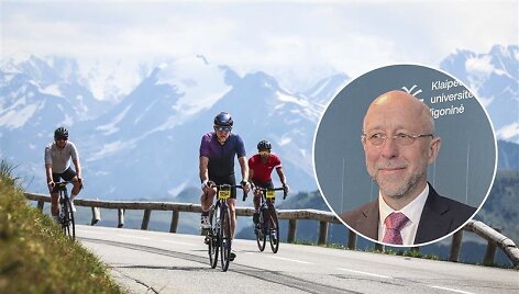 Dr. Audrius &Scaron;imaitis jau penktą kartą dalyvavo mėgėjų &bdquo;Tour de France&ldquo;