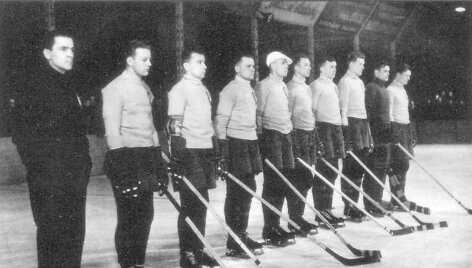 Lietuvos ledo ritulio rinktinė 1938 metais