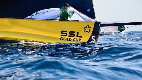 Lietuva pergalingai startavo „SSL Gold Cup“ pasaulio buriavimo taurės šešioliktfinalyje