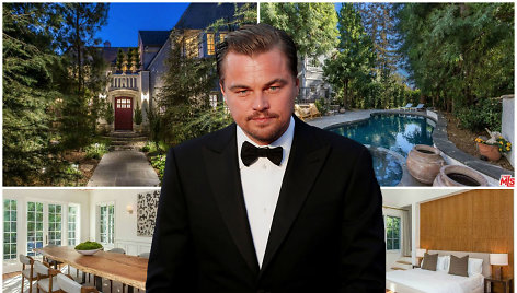 Leonardo DiCaprio nupirko dainininko Moby namus