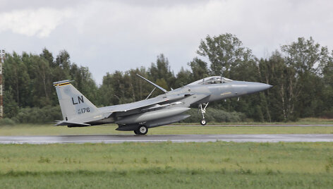 JAV karinių oro pajėgų naikintuvas F-15C &bdquo;Eagle&ldquo;
