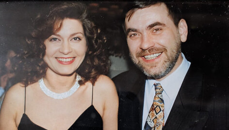 Edita Mildažytė ir Kostas Smoriginas