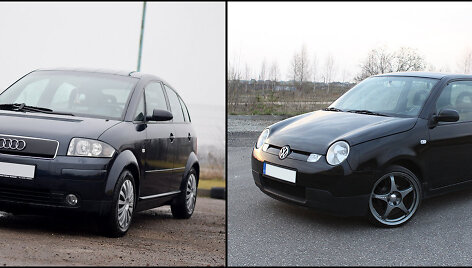 "Audi A2&ldquo; ir "Volkswagen Lupo&ldquo;