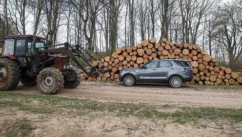 „Land Rover Discovery“ bandymai Lietuvoje