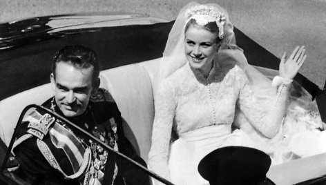 Monako princas Rainieras III ir Grace Kelly