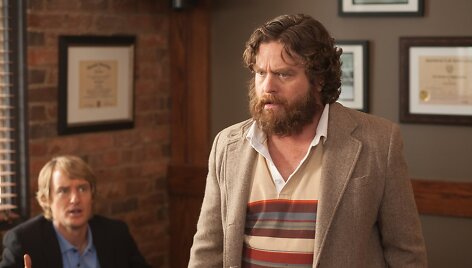 Owenas Wilsonas ir Zachas Galifianakis filme &bdquo;Tu esi čia&ldquo;