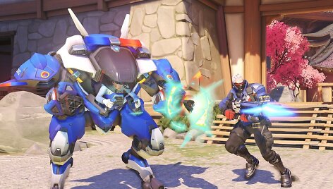 Žaidimo &bdquo;Overwatch&ldquo; kadras