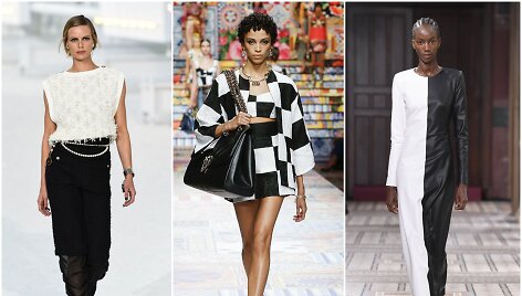 &bdquo;Chanel&ldquo;, &bdquo;Dolce & Gabbana&ldquo;, &bdquo;Gabriela Hearst&ldquo; 2021 m. pavasario ir vasaros kolekcijų modeliai