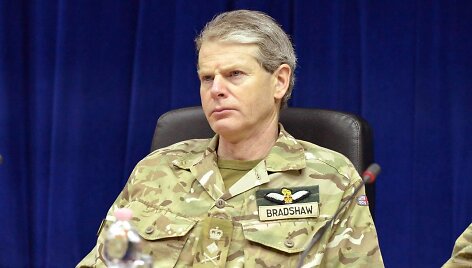 NATO generolas Adrianas Bradshaw