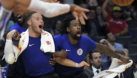 Blake'as Griffinas ir DeAndre Jordanas