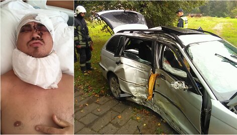 Po Inkaklių kaime įvykusios BMW avarijos nutrūko senų draugų draugystė