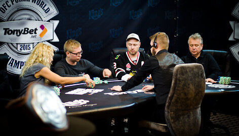 Tomas K&scaron;enevičius (centre kairiau) OFC Pasaulio čempionate / TonyBet.com nuotr.
