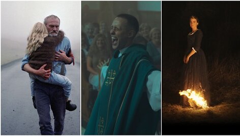 Kadrai i&scaron; filmų &bdquo;Balta balta diena&ldquo;, &bdquo;Kristaus kūnas&ldquo;, &bdquo;Liepsnojančios moters portretas&ldquo;