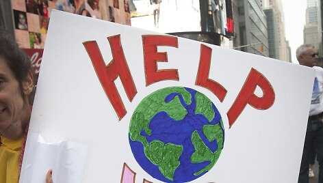 &bdquo;Žmonių klimatas&ldquo; &ndash; eisena Niujorke 