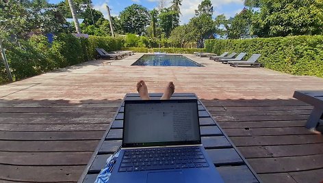 Ko Chang saloje nakvynės kaina žmogui gali būti ir 3 Eur už naktį