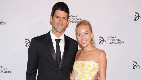 Novakas Džokovičius ir Jelena Ristic