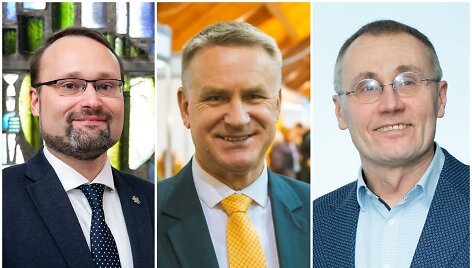 Lietuvos kultūros ministras Mindaugas Kvietkauskas, Latvijos kultūros ministras Nauris Puntulis ir Estijos kultūros ministras Tonis Lukas