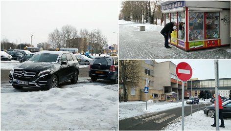 Romaldo Rabačiaus padarytas Kelių eismo taisyklių pažeidimas