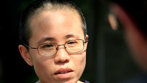 Mirusio Liu Xiaobo žmona Liu Xia