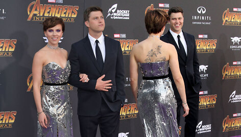 Scarlett Johansson ir Colinas Jostas
