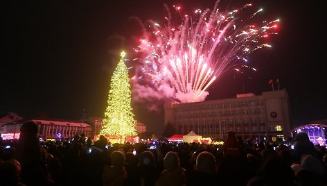 Eglės įžiebimo šventė Marijampolėje