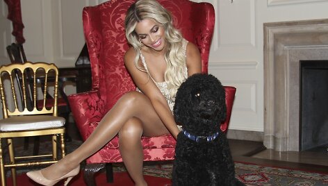 Beyonce su Obamų &scaron;unimi