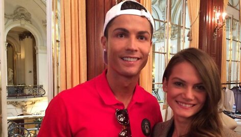 Cristiano Ronaldo ir Gabija Kulbokaitė