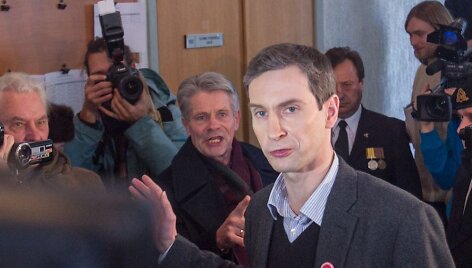 Gasparas Genzbigelis ir Algirdas Paleckis