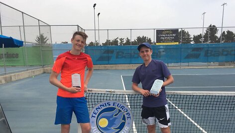 Justas Trainauskas ir Nikita Petrusenko
