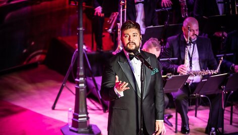 Dainotas Varnas debiutavo &bdquo;Frank Sinatra Show&ldquo;