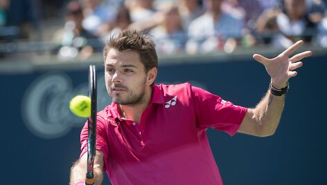 Kei Nishikoris &bdquo;Rogers Cup&ldquo; pusfinalyje patiesė Staną Wawrinką
