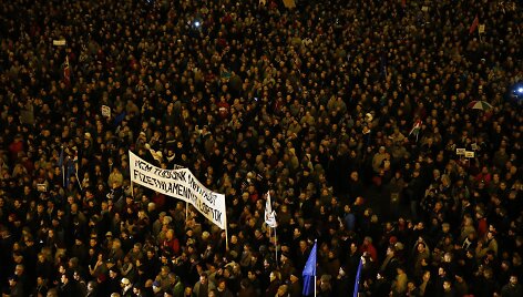 Protestas Budape&scaron;te