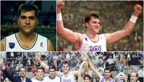 Arvydas Sabonis 1995 metais su Madrido &bdquo;Real&ldquo; triumfavo Eurolygoje.