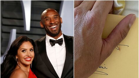 Vanessa Bryant pasidalino žinia apie velionio Kobe Bryanto lai&scaron;ką.