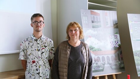 M.Me&scaron;taras ir darbo vadovė A.Lozuraitienė