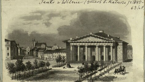 Eksponuojamos restauruotos seniausios teatro afi&scaron;os