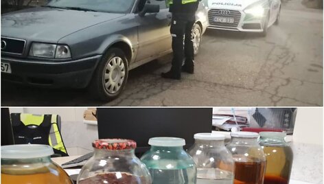 Asociatyvi iliustracija: gatvėje įkliuvęs vairuotojas patikrintas nuodugniau &ndash; teisės pažeidimų atskleista ir per kratą jo namuose.