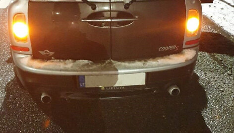 Girto vairuotojo &bdquo;Mini Cooper&ldquo;